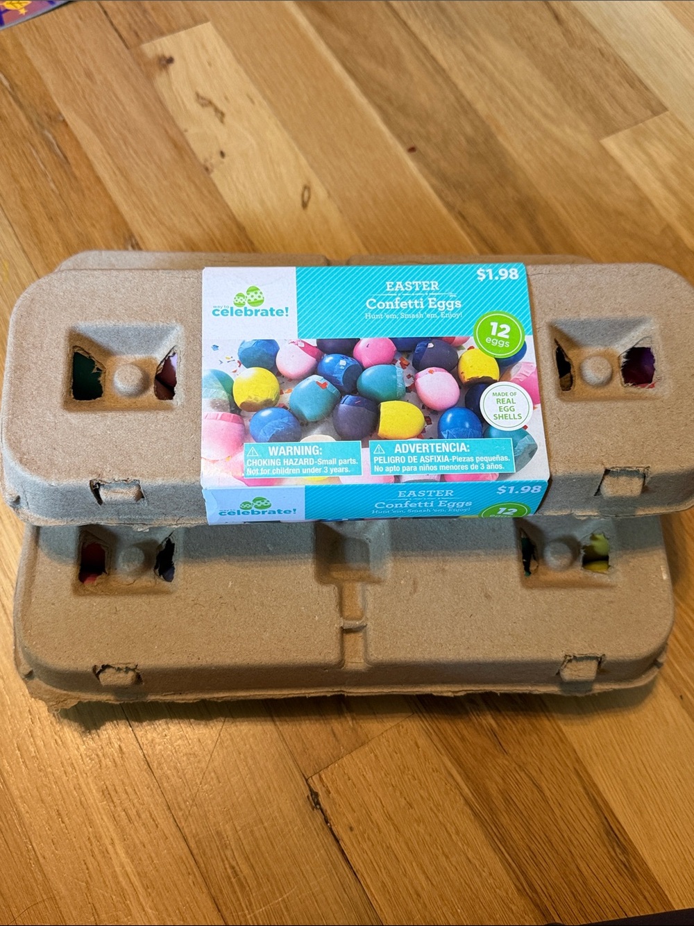 NWT & NWOT Bundle of 3 Easter Confetti Eggs - 36 eggs total